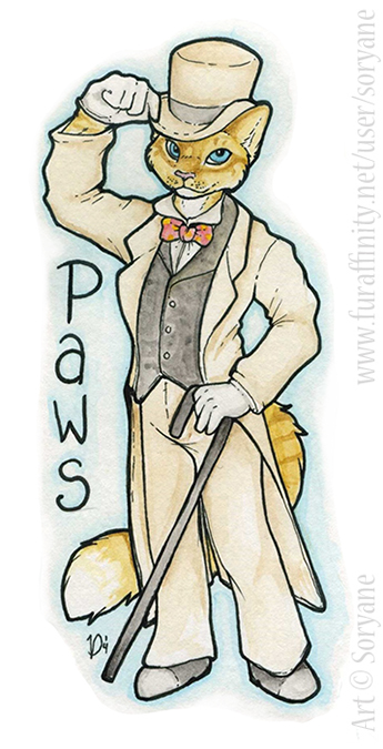 Paws - Full Body Badge