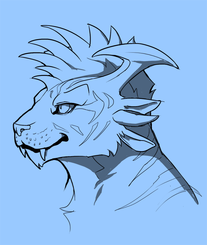 Most recent image: Charr Sketch