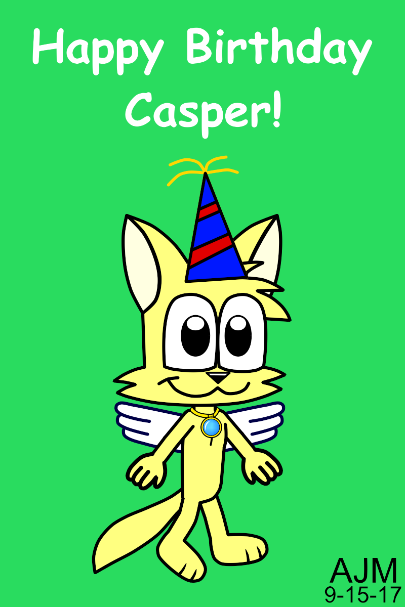 Happy Birthday Casper