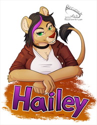 [c] Hailey Badge
