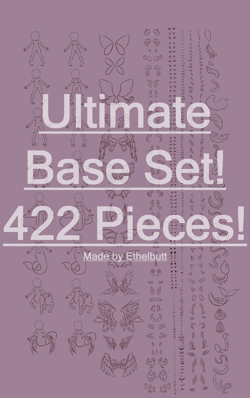 Ultimate Base Set, 422 Pieces!!