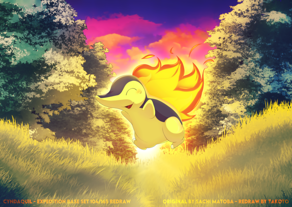 Cyndaquil - Expedition 104 Redraw