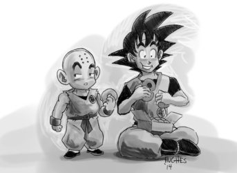 Goku and Krillen