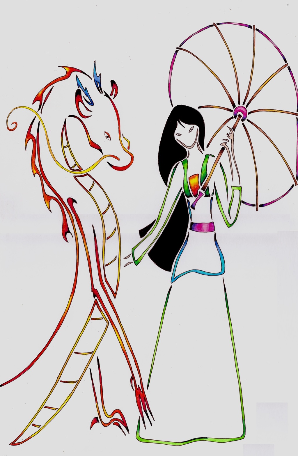 Most recent image: Mulan and Mushu