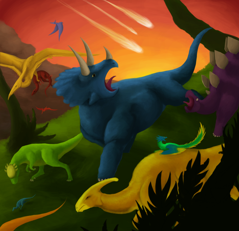 Dinorun 2 Kickstarter Art Contest Entry — Weasyl