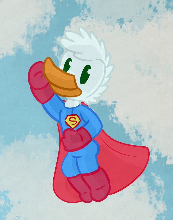 A Super Duck!
