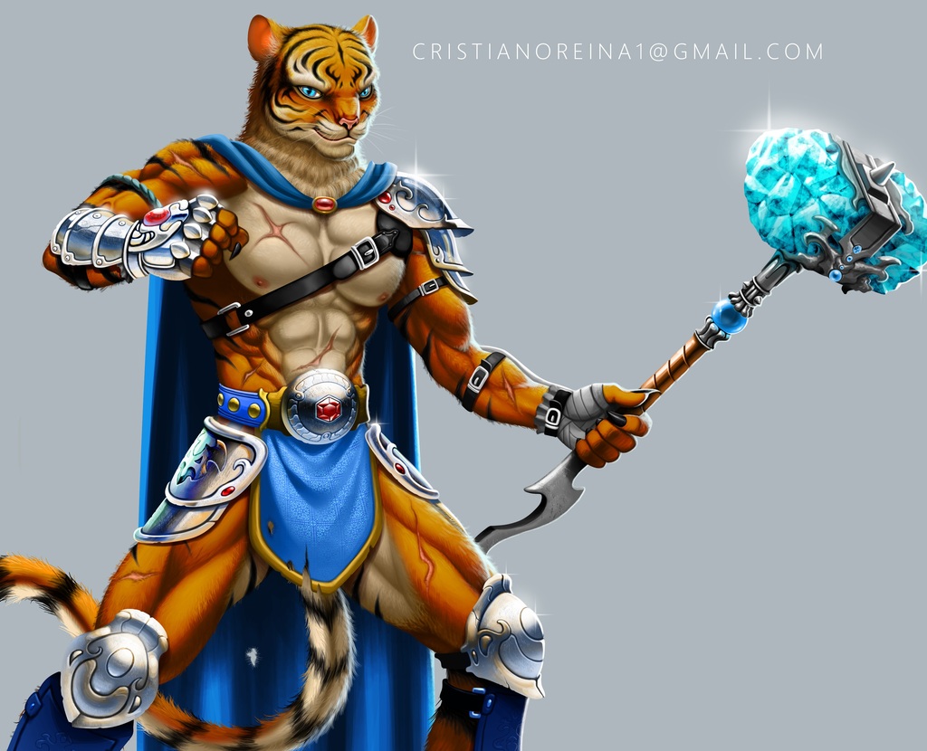 Tiger man + armor