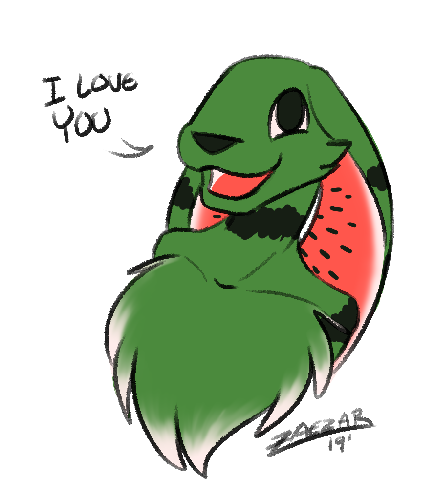 Watermelope Doodle