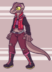 Adopt001 punk gecko