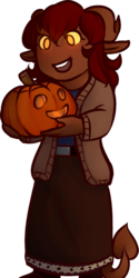 Kassie Finds a Pumpkin