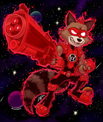 Red Lantern Rocket [COM]