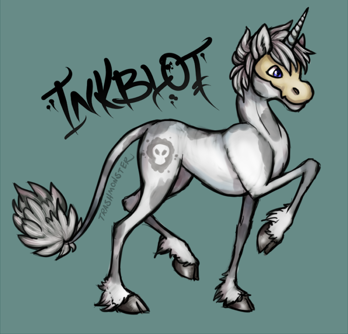 INKBLOT! (the pony)