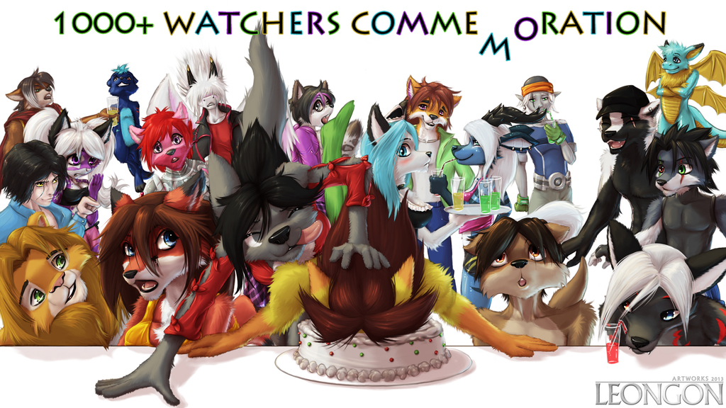 1000 watchers FA party (youtube vid)