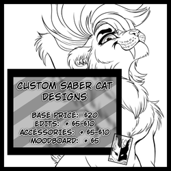 Custom Saber Cats - OPEN