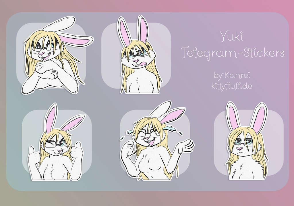Yuki, Telegram Stickers