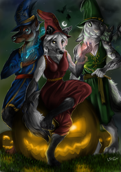 Commission - Magic trio