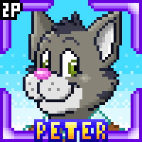 Choose your character! Peter pixel animation