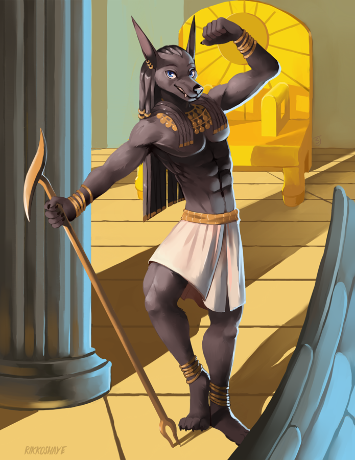Anubis, Protector of the Dead