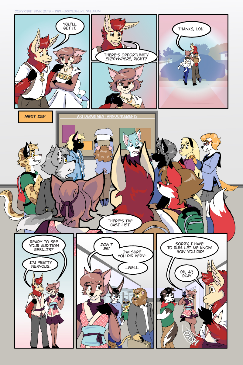 Most recent image: Furry Experience Page 518
