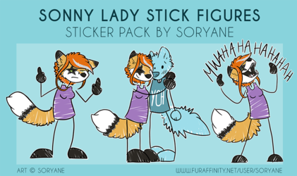 Sonny Lady - Telegram Sticker Pack