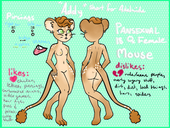Addy :: Mouse :: Chara Sheet