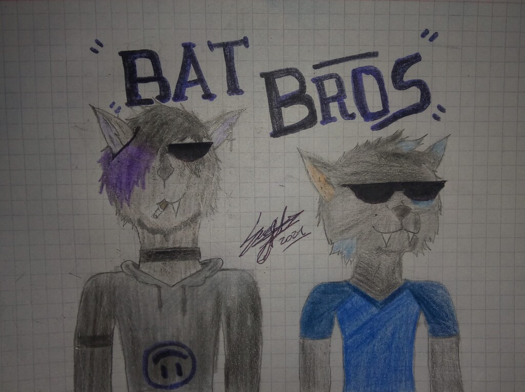 BAT BROS (Random doodle..)