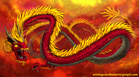 Red East Dragon