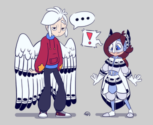 Cassie and Snowy Costume Swap
