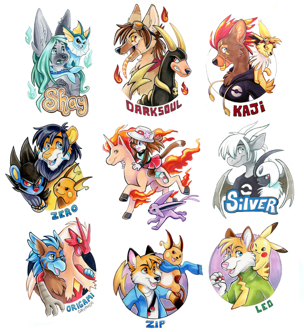 FWA 2013 Pokemon Badges