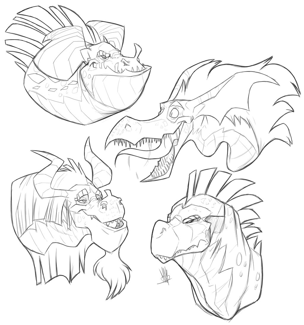 Dragon Faces