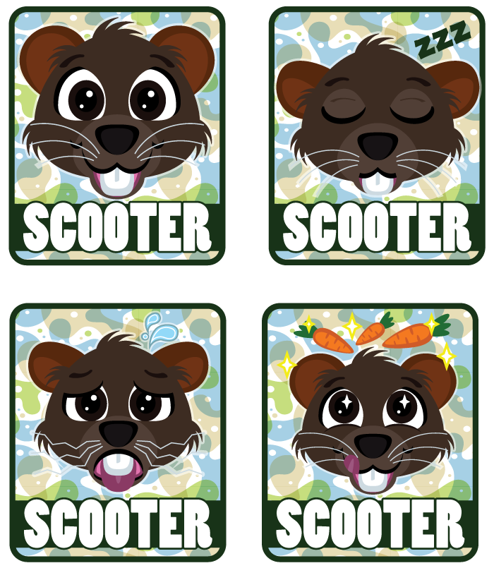 Scooter Mood Badges
