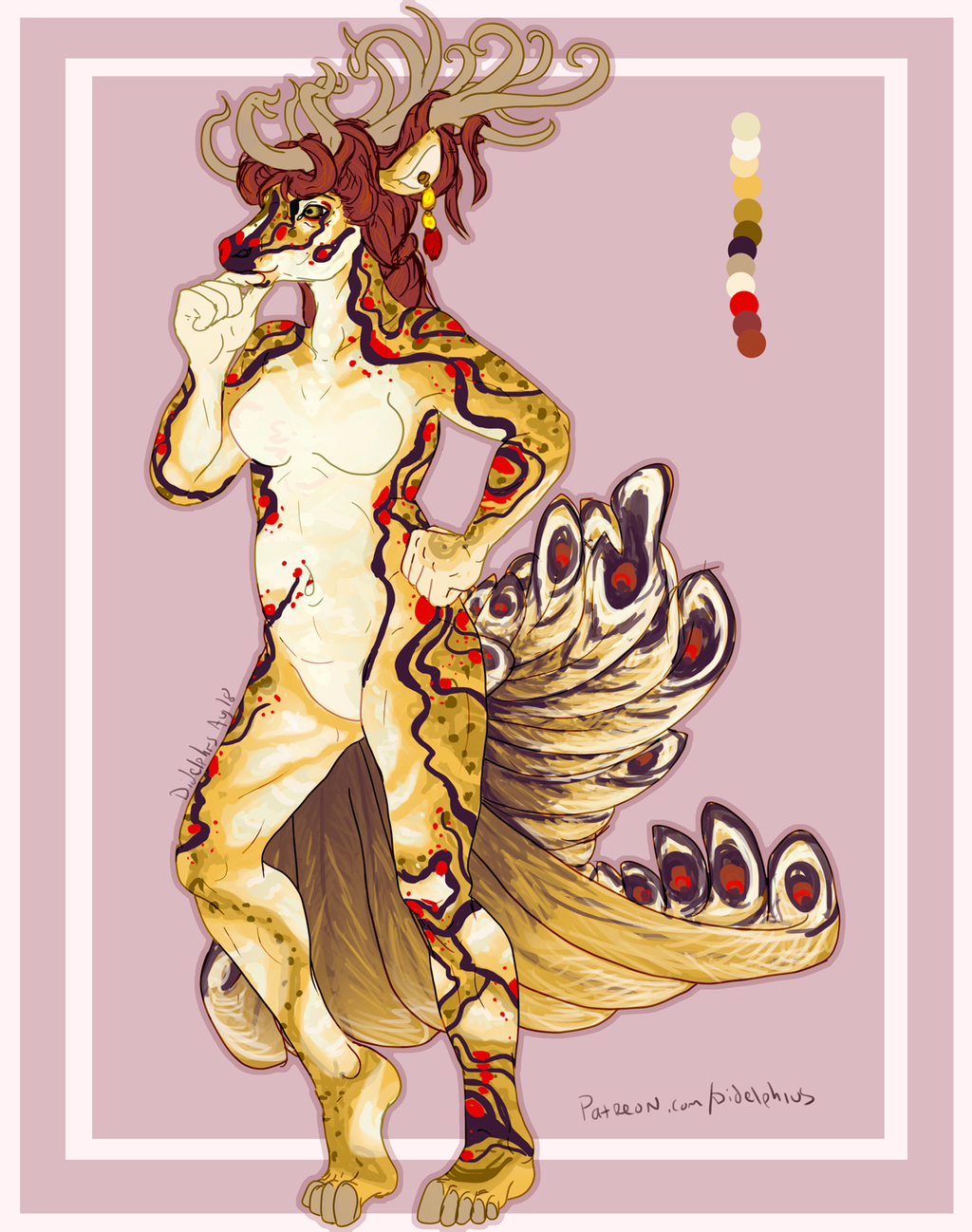 PeacockDeer adopt for auction on FA
