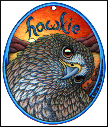 Hawkie Egg Badge