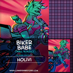 Biker Babe by Holivi