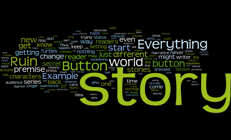 Most recent image: The "Ruin Everything" Button: How To Make Your Story Self-Destruct