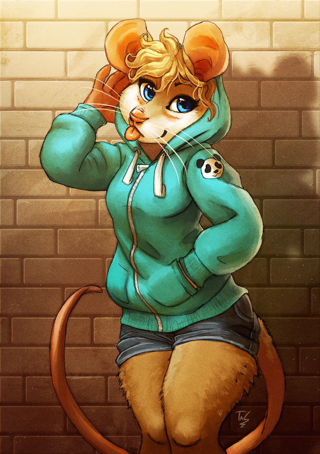 Hoodie Mouse