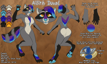 [p] Ailith Ref Sheet Redesign
