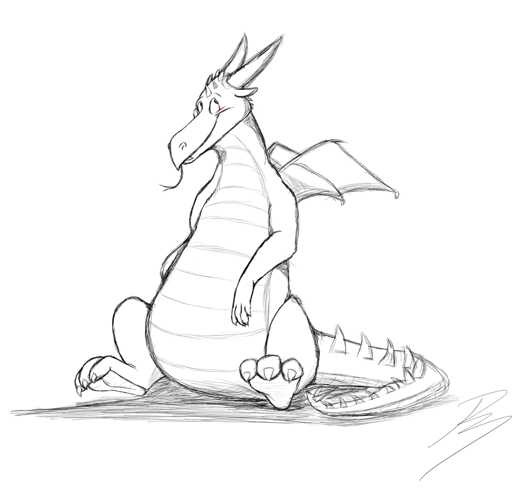 Blushy Dragon