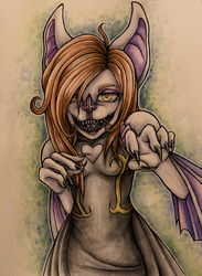 Watercolor: Drasamax Bat