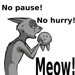 No pause! No hurry!