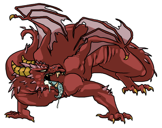 Corrupted Dragon Battle Graphic (RMXP)