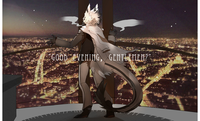 [Commission] Boss Sergal - "Good Evening, Gentlemen?"