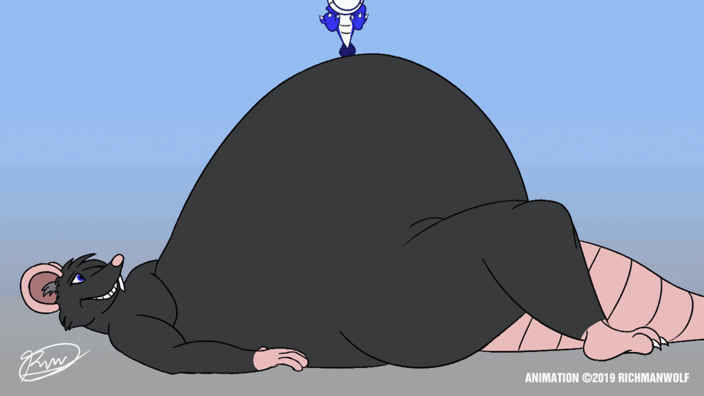 Belly Trampoline YCH Animation for alansoftbelly90