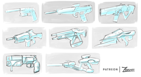 Destiny Weapons Shaded
