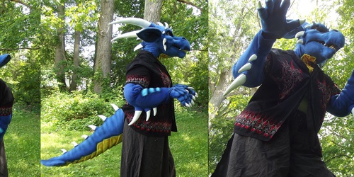 Blue dragon partial