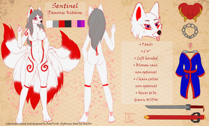 Sentinel reference sheet for Rose