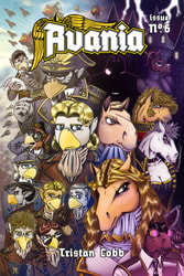 Avania Comic - Issue No.6, Front Cover