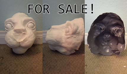 Big Cat Fursuit resin base for sale!