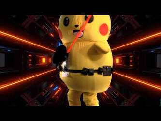 Mascot Fursuiting: Darth Ace Spade the Pikachu "Reks Some Rebels"