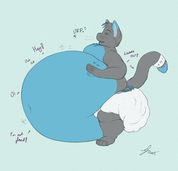 I'M NOT FOOD (warning: diapers)